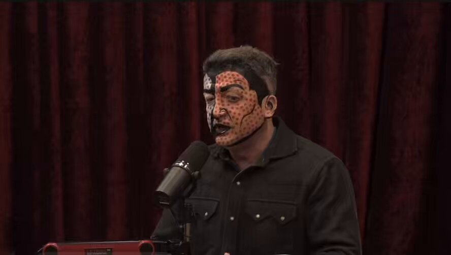 Closeted homosexual jewish author and podcaster Micheal Malice goes on the Joe Rogan Experience and gives his take on the Epstein Files. What the f*ck is going on with the face paint? What a clown. Might want to skip this episode…