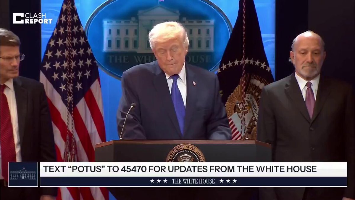 PRESIDENT TRUMP: "Effective immediately, all national security tariffs under Section 232 and all existing Section 301 tariffs remain fully in place and in full force and effect. Today, I will sign an order to impose a 10% global tariff under Section 122, over and above our normal tariffs already being charged."