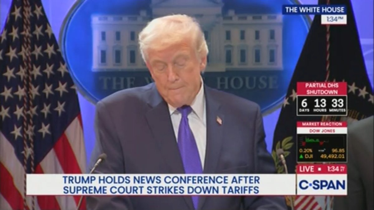Trump: Today, I will sign an order to impose a 10% global tariff, over and above our normal tariffs already being charged