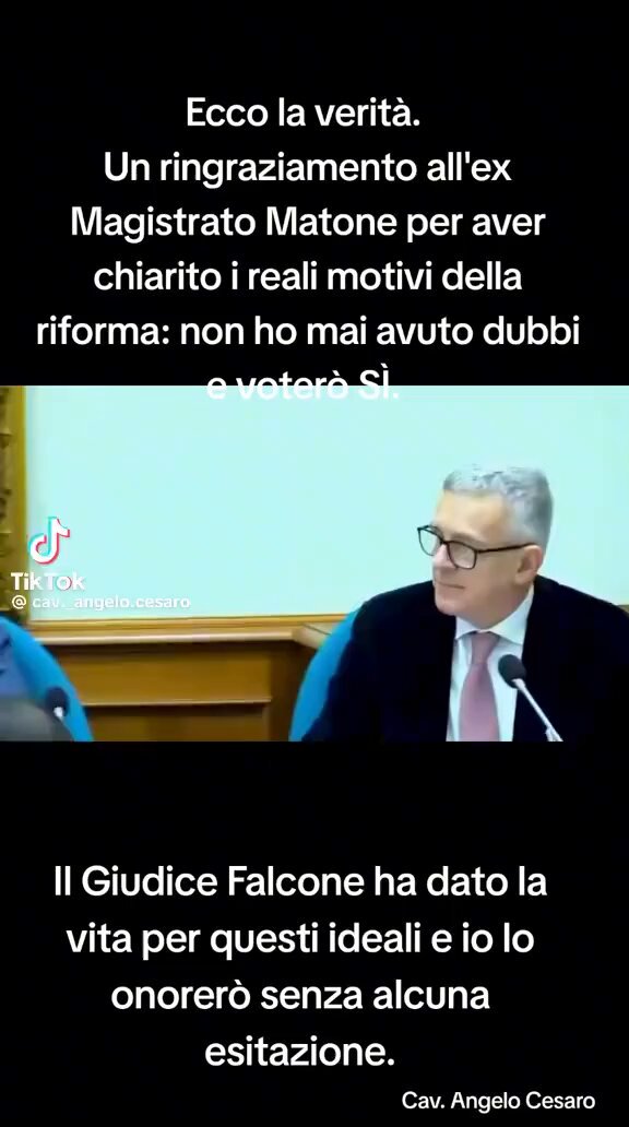 L’ex magistrato Simonetta Matone ha spiegato in modo semplice le ragioni per votare SÌ al referendum sulla giustizia. #IoVotoSi #IoVotoSì #ReferendumGiustizia #riforma #magistrati #Magistratura