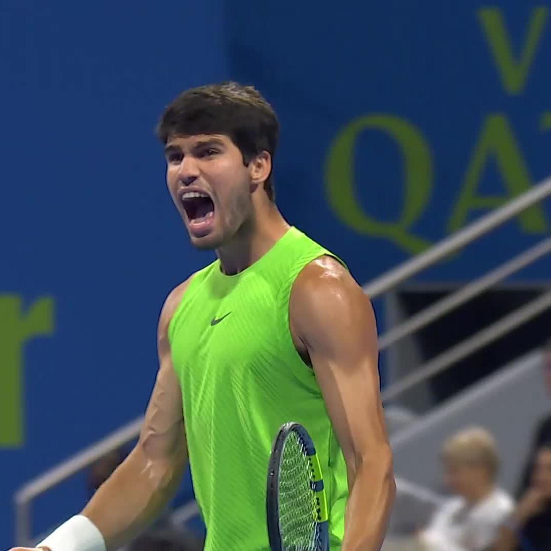 Did Carlos Alcaraz reach the final? ✅ Monte-Carlo ✅ Barcelona ✅ Rome ✅ Roland-Garros ✅ Queen's ✅ Wimbledon ✅ Cincinnati ✅ US Open ✅ Tokyo ❌ Paris ✅ ATP Finals ✅ Australian Open ✅ Doha