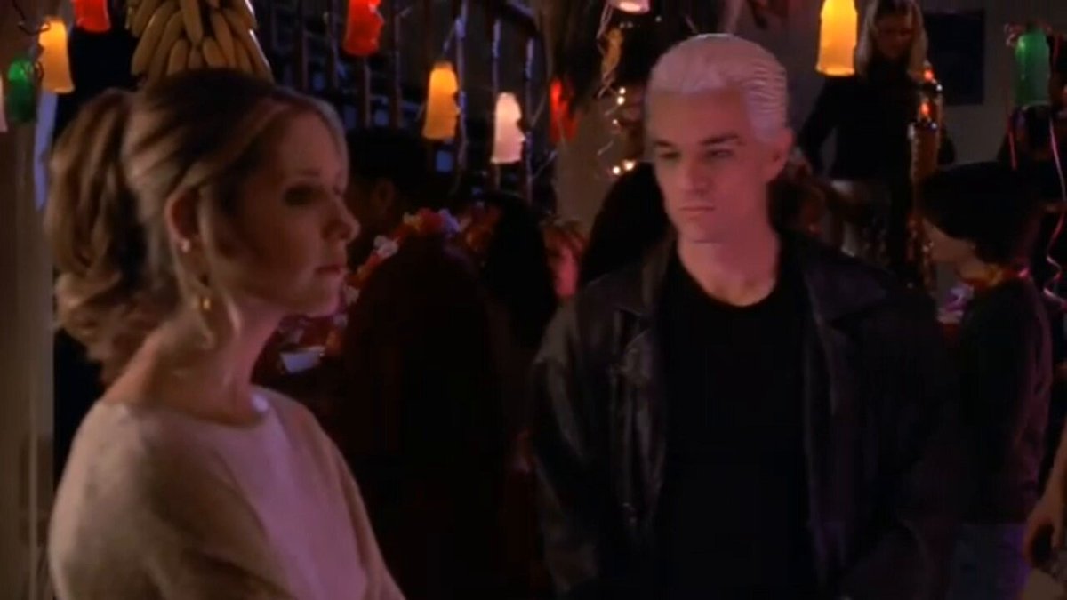 “oh dear, if looks could stake.” 🔥 25 years of this spuffy exchange S5, episode: “I was made to love you.”