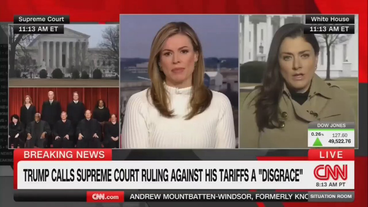 ‘These F*CKING COURTS’ — CNN reports Trump cursed off SCOTUS after tariffs were struck down. Following the US Supreme Court verdict on tariffs, Trump was so furious and humiliated, reportedly unleashing a tirade against the Court.