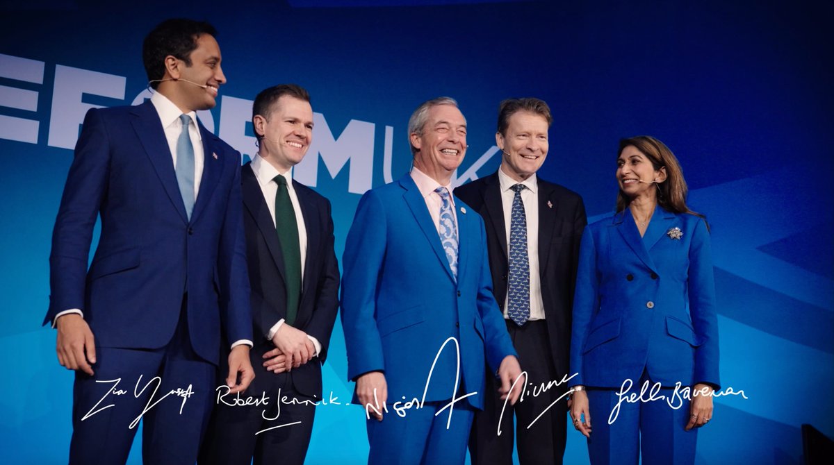 Introducing the first four members of Reform UK‘s Shadow Cabinet.