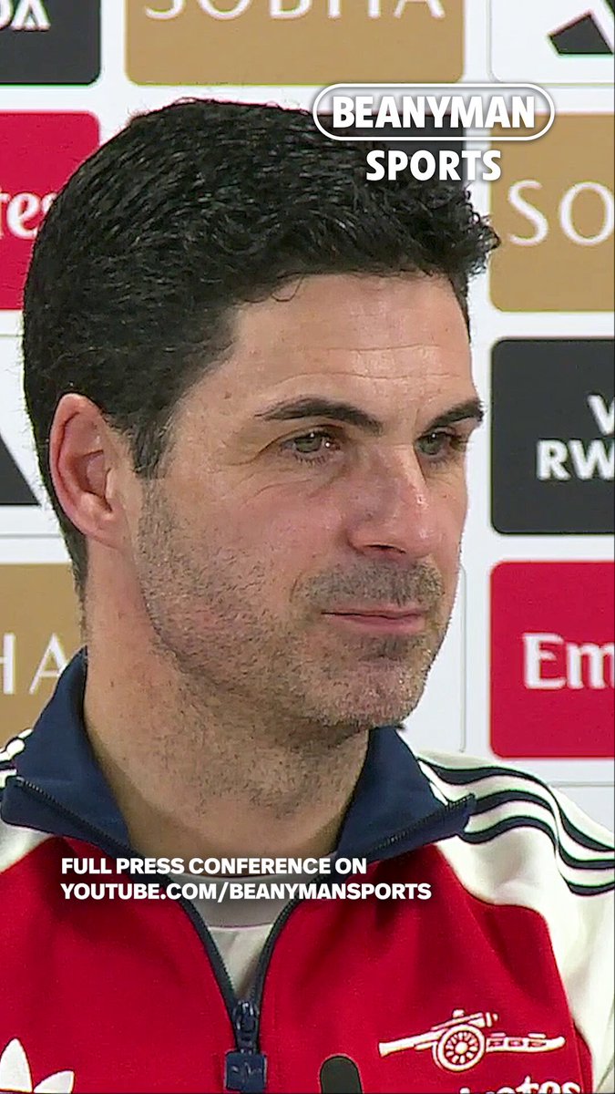 🚨 Mikel Arteta: “I was a player. Love me when I draw or when I lose. To love you when I win is very, very easy”. “You have to love the players and be next to them when they need it the most”. BeanymanSports 🎥