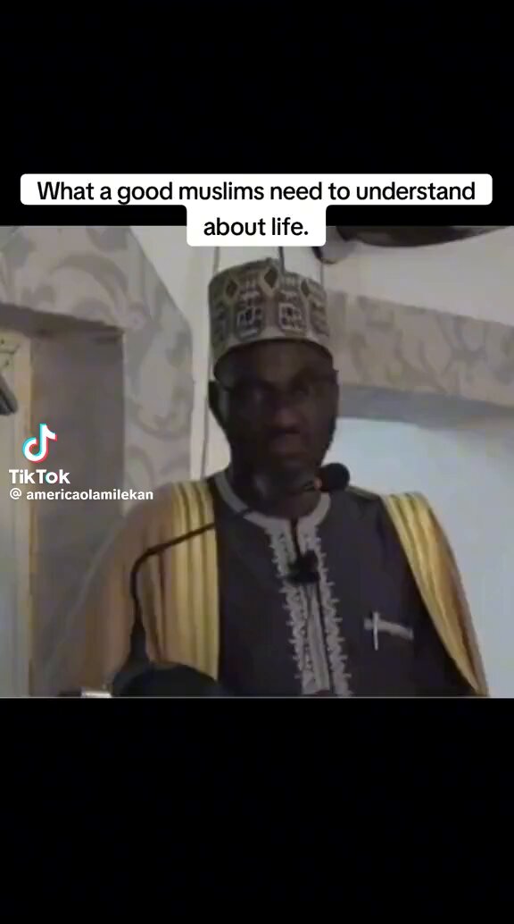 What a good Muslims should understand about life.