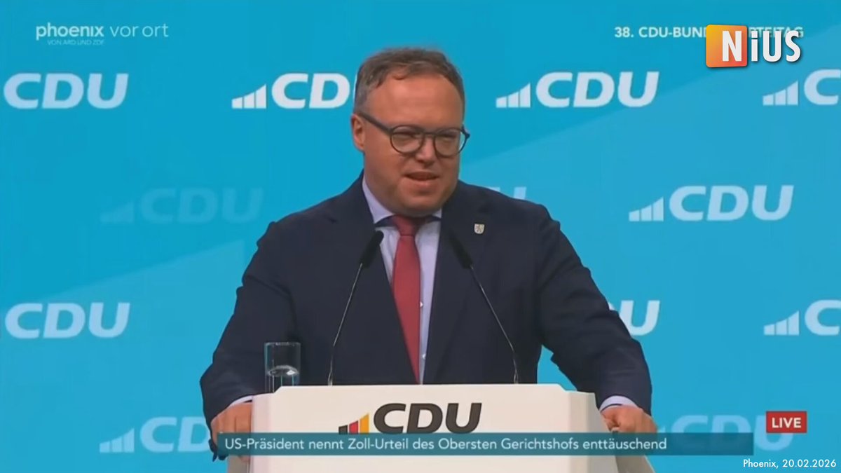 „Wir haben Björn Höcke gestellt und besiegt“, sagt Mario Voigt beim #cdubt26 Ich frage mich WIRKLICH manchmal, was man rauchen muss, um diese geistigen Sphären des Realitätsverlustes zu erreichen - und was in einer Partei kaputt sein muss, dass es dafür kein Korrektiv gibt.