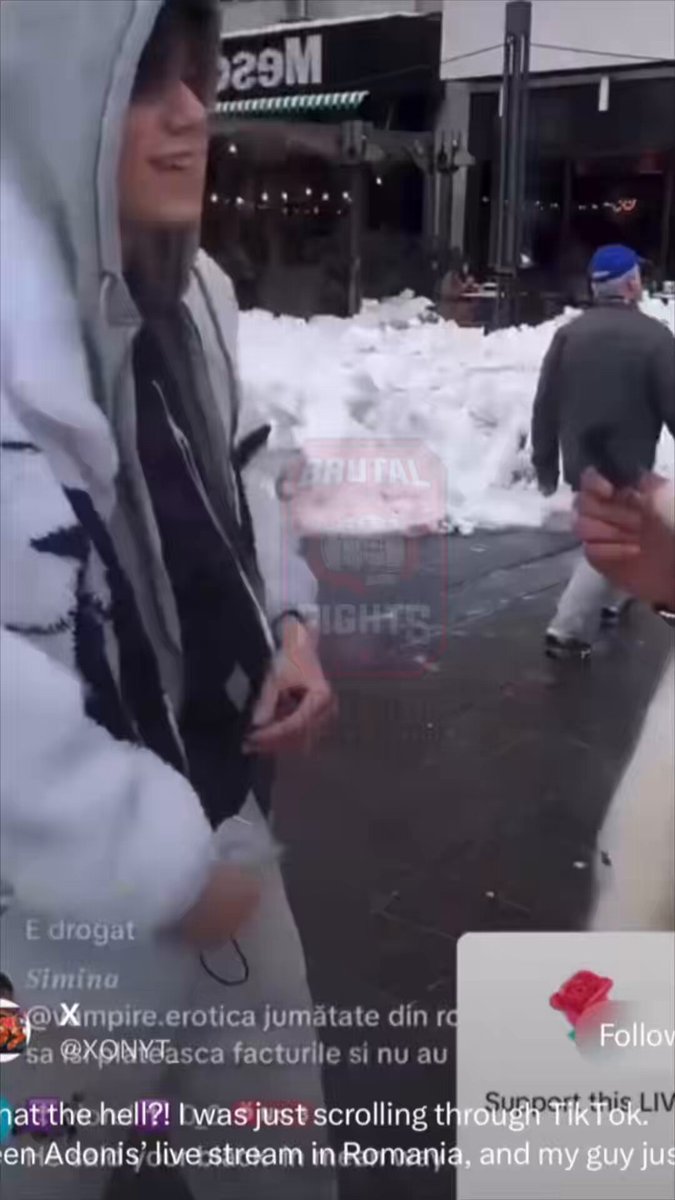 Live Streamer in Romania does this to a local After He Spit In His Face, Did He Deserve It? Or Did He Take It Too Far? 👀