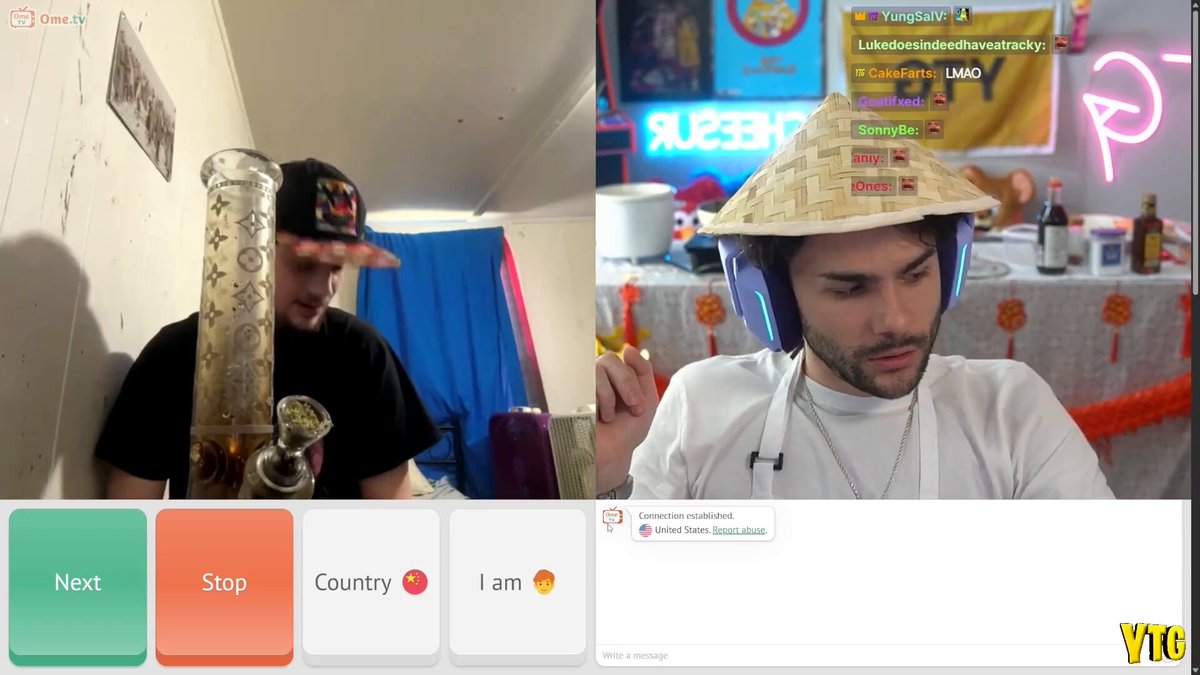 Cheesur just had the most INSANE interaction on OmeTV 😭