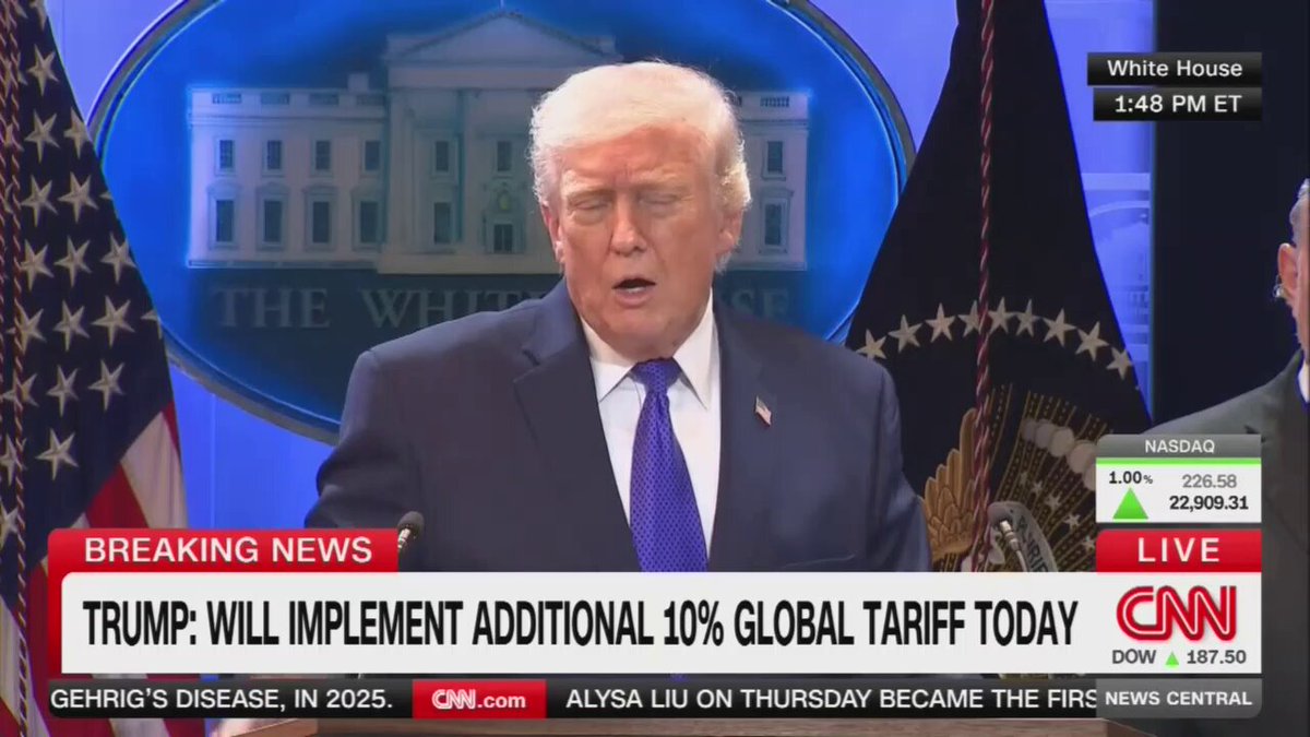 🚨 BREAKING: Foreign nations are now SHAKING because they realized the Supreme Court just enabled President Trump to charge EVEN MORE tariffs "The top person in Vietnam, just left my office, said you can now charge us more than before!" Canada too! 🔥