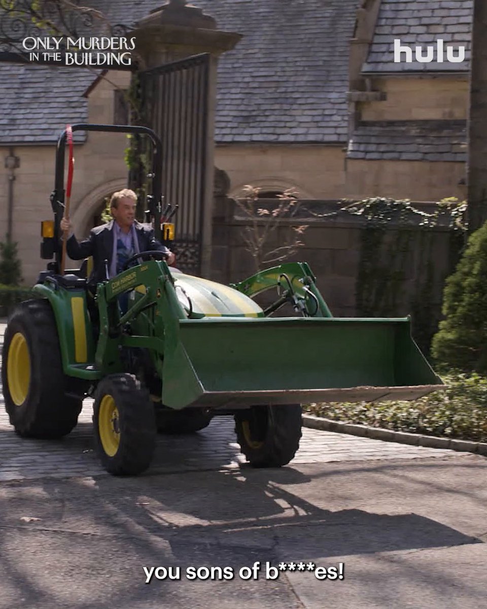 Whoever left a tractor in front of the building, please remove it. It's causing traffic for other residents. 🚫🚜 #OMITB