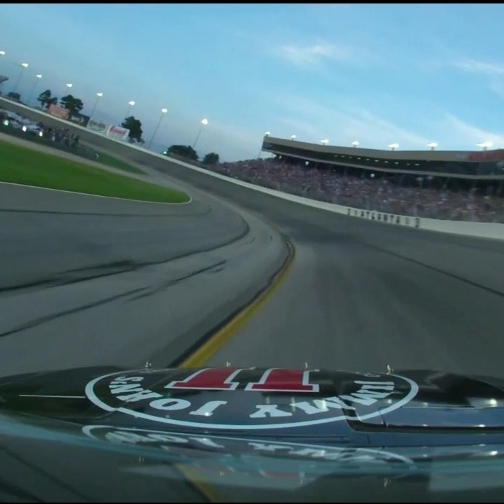 "I almost hit a cat!" 😬 Kevin Harvick had a close encounter with a critter at EchoPark Speedway in 2014.