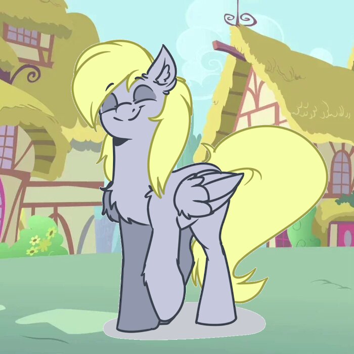 derpy loves some general mumble