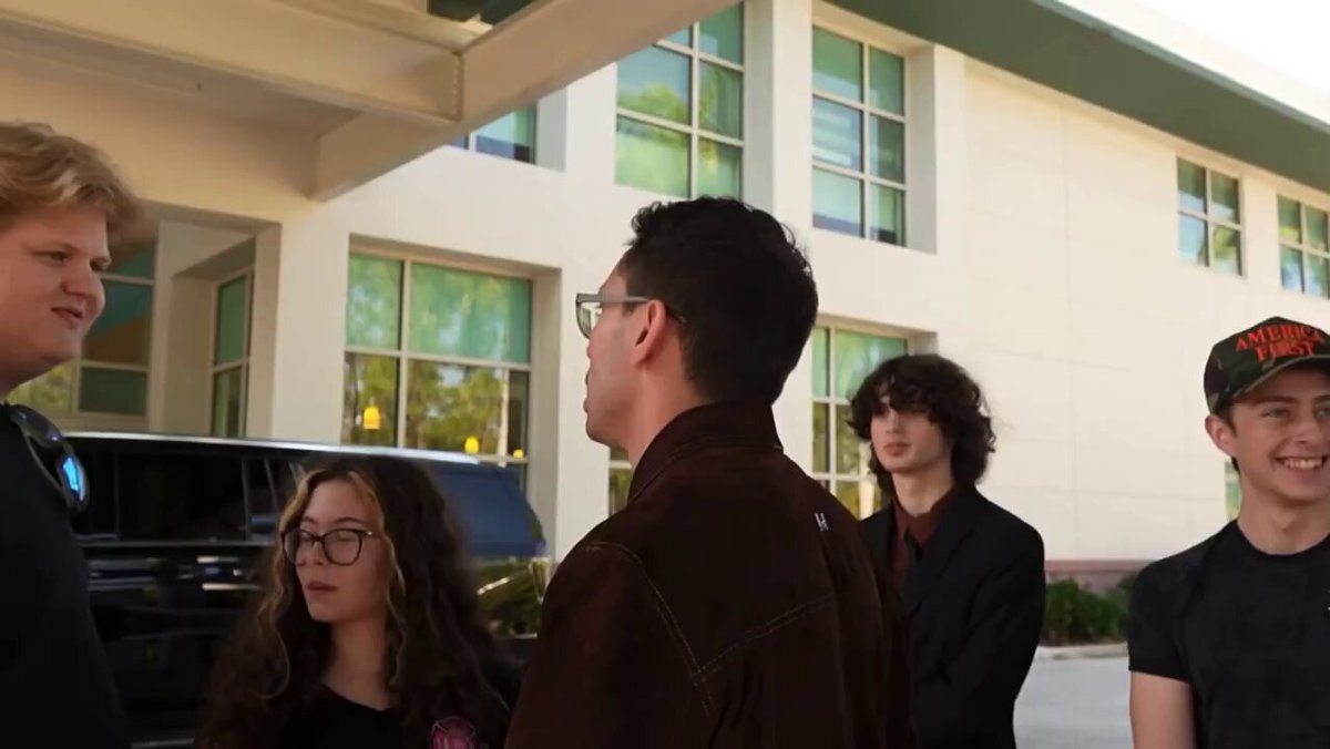 VIDEO: Head of Macro gets kicked out of event; yells at bored police officers about the policies of Byron Donalds for some reason. Fishback previously groomed at least four underaged girls.