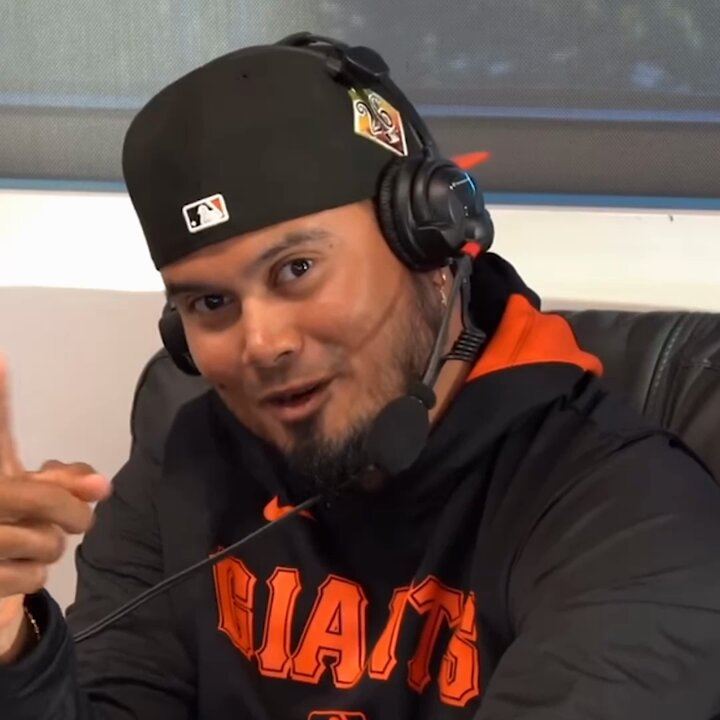 "I wanna say something to the fans..." Luis Arraez has a message for Giants fans before he plays his first game in San Francisco. (via Brian Murphy &amp; Markus Boucher)