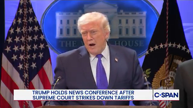 President Trump on Justices Gorsuch and Barrett: "I think their decision was terrible...I think it's an embarrassment to their families."