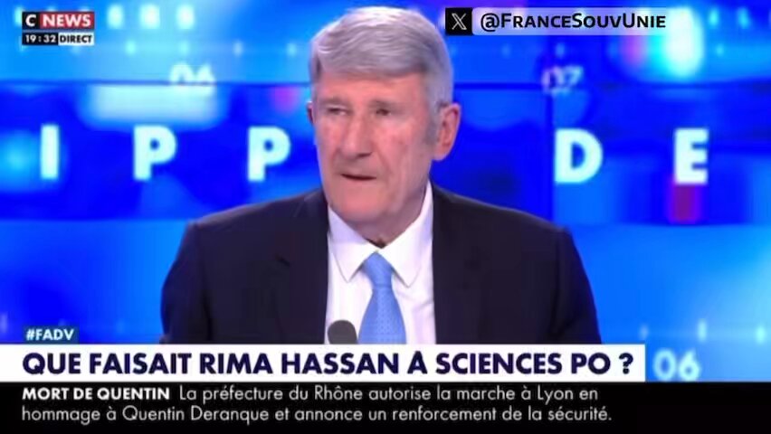 🔴 Meurtre de Quentin à Lyon - « Des SALOPARDS ! Rima Hassan reprend l’article de France Info : il a refusé d’aller à l’hôpital, on ne sait pas très bien ce qu’il s’est passé…» Énorme COLÈRE légitime de Philippe de Villiers Philippe de Villiers qui ne supporte plus cette censure de la "modération". 👉 « Tout le monde a peur de l’Arcom mais quelqu’un qui n’est pas indigné par la situation, c’est qu’il lui manque quelque chose !» #CNews #FADV #FaceÀPhilippeDeVilliers #JusticePourQuentin