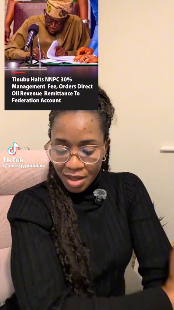 I like intelligent people. Tinubu ends 30% NNPC management deduction fee. What this means for the country.