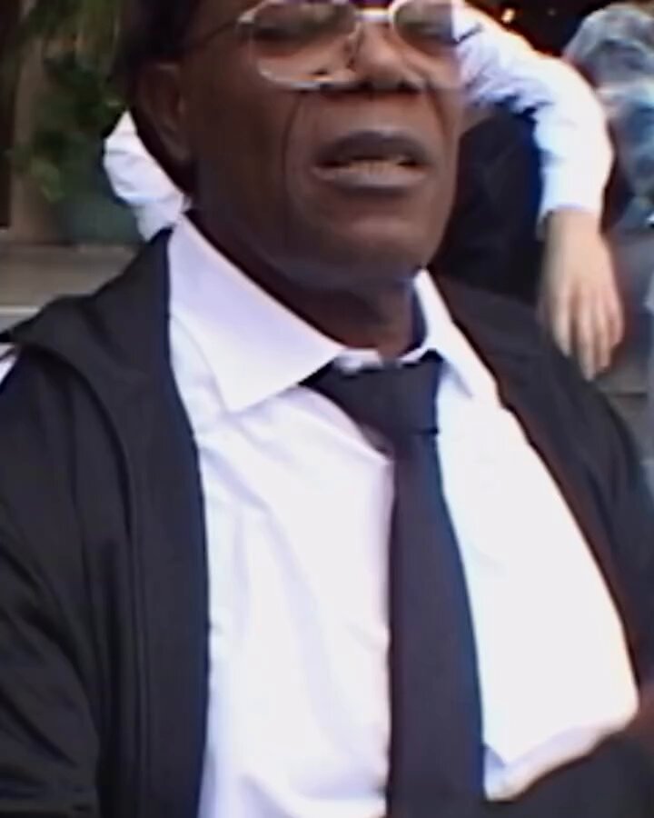 “aye unc lemme jump over you on my skateboard” -Tyshawn Jones to Samuel L Jackson for new Adidas AD