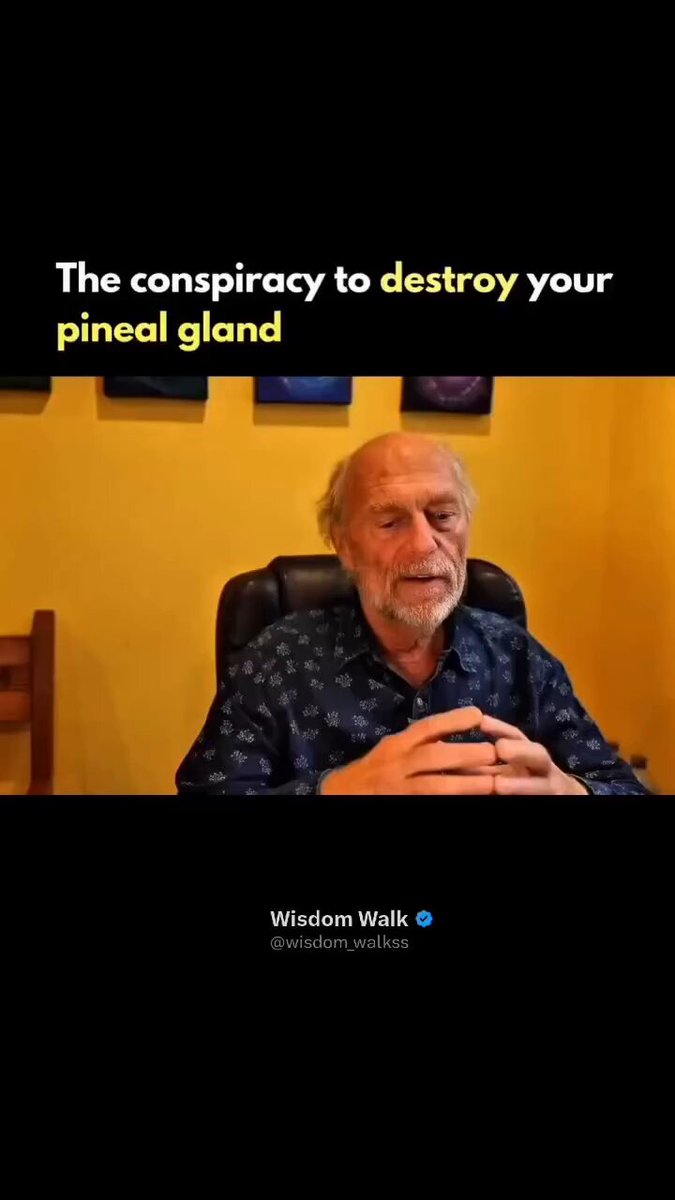 Rudolph Steiner predicted that a time would come when humanity would slowly disconnect from its higher nature. When intuition would feel weaker and thinking would feel foggy. The inner voice would become harder to hear. The pineal gland has long been called the "seat of perception." And perception shapes reality. Because when you lose connection to your higher self, you become programmable. It is good to be aware of what is happening in the world around you. As the old corrupt systems fall and the New Earth is birthing... Reclaim your consciousness, be a beacon of light in the darkness. The moment you reclaim your sovereignty, no system can control your mind. Speaker: Dr Dietrich Klinghardt Video credit: Marzia Narayani on YouTube