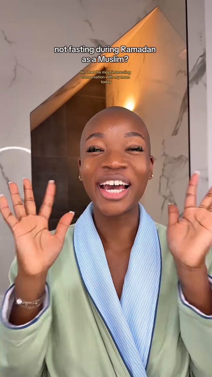“I was born Muslim but I no longer practice, though I still identify as Muslim. I won’t be fasting this Ramadan. For context, my mom is very religious, and I’m a queer Black girl.” — Odditty says.