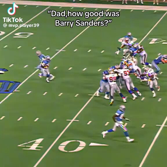 Is Barry Sanders the best NFL running back ever?