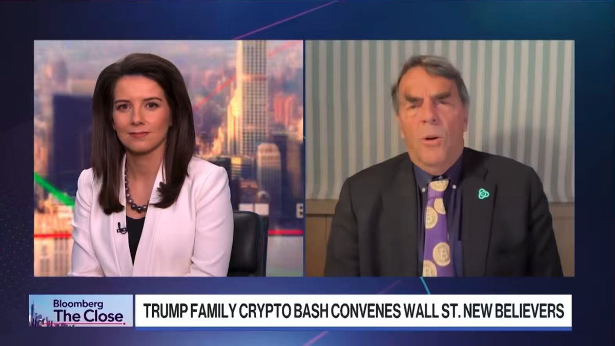 JUST IN: Tim Draper tells Bloomberg that Bitcoin “brings humanity to a higher level.” “I think it’s the greatest thing to happen to humanity… this is gonna make the world wealthier.”