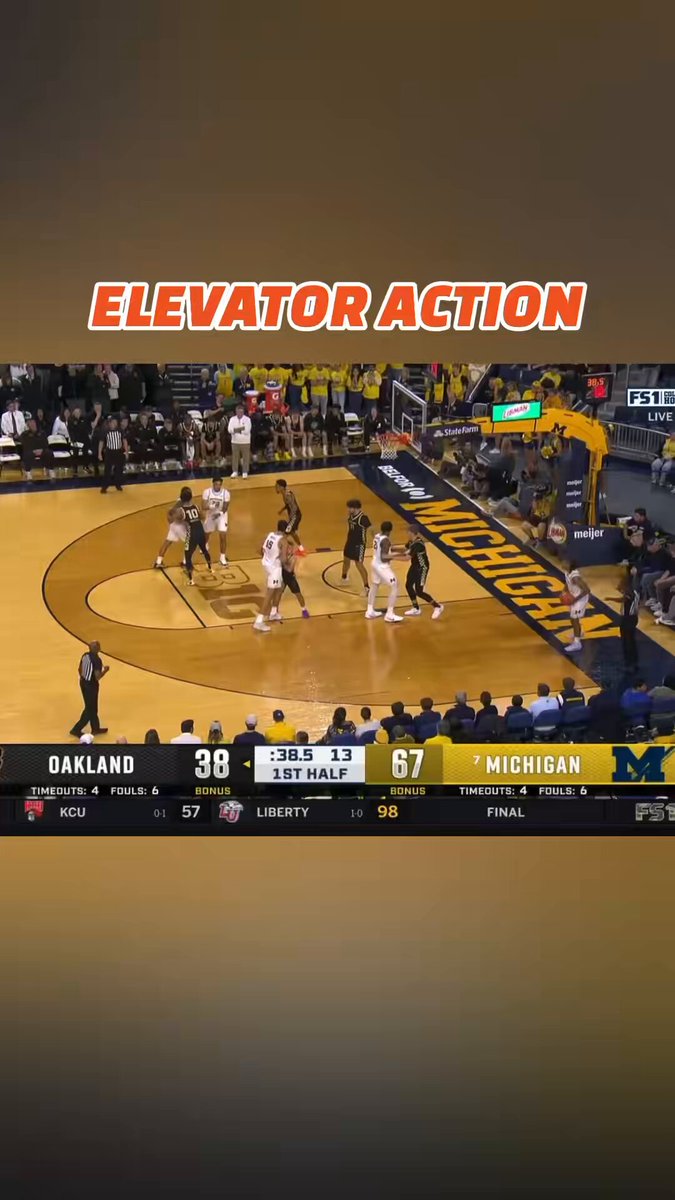 Is this the BEST Action in Basketball?? So many options out of ‘Elevator’ 🛗
