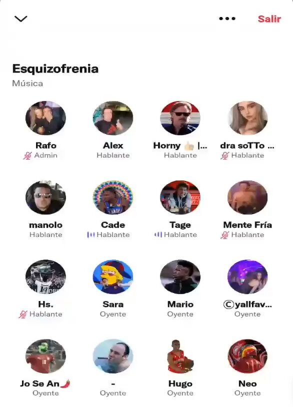 no había doxeos, no había apuestas, no había promociones, solo retrasados disfrutando del momento