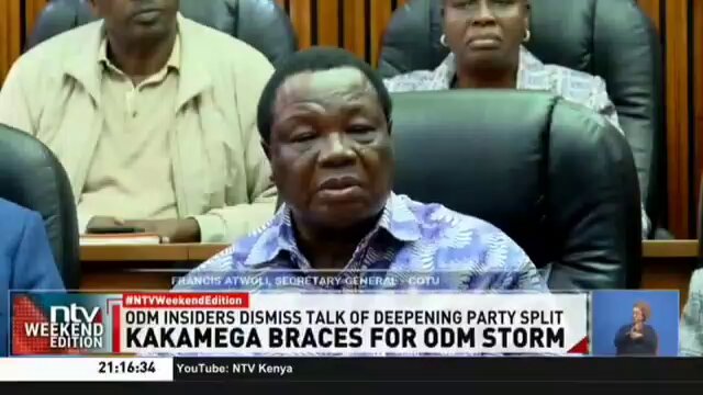 Don't be lied to by the crowds you pull in rallies. They can't make you anything~ Atwoli destroys Sifuna