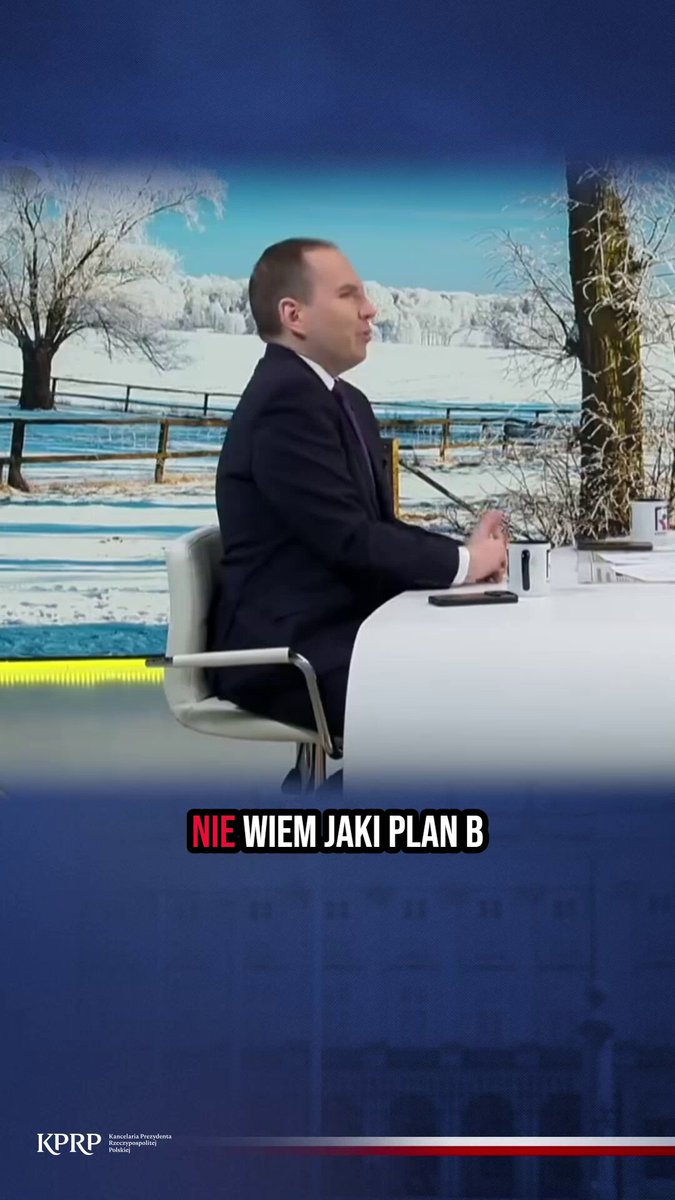 Pan Żurek to może mieć plan B jeśli nie dotrze mu do domu zamówione jedzenie. Natomiast w stosunku decyzji Prezydenta K. Nawrockiego nie ma żadnych planów B - ma obowiązek się do nich dostosować.