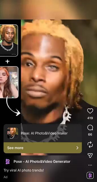 Playboi Carti’s image was used in an AI-generated Instagram ad😭