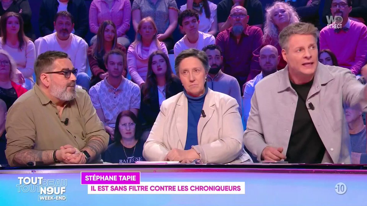Une chose est sûre, avec Stéphane Tapie, la franchise est de mise ! 😂 #TBT9