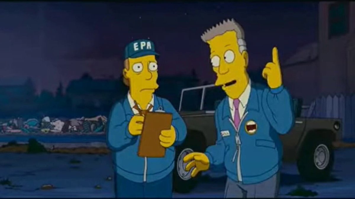 Just another day in the President Russ Cargill administration.