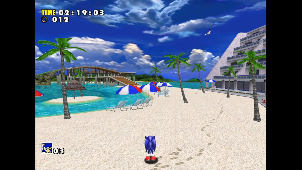 Emerald Coast (Sonic Adventure, DC, SEGA, 1998)