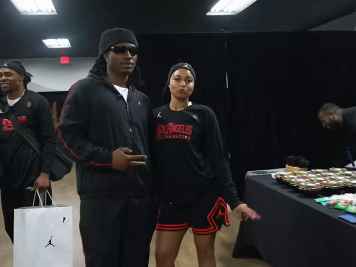 Duke Dennis was surprised when a girl in his basketball league applied pressure on him