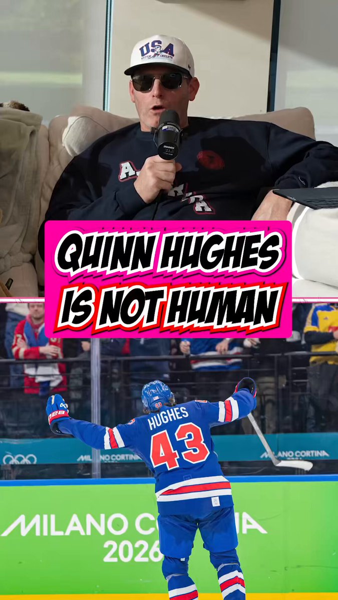 Quinn Hughes is not from this planet 👽🛸