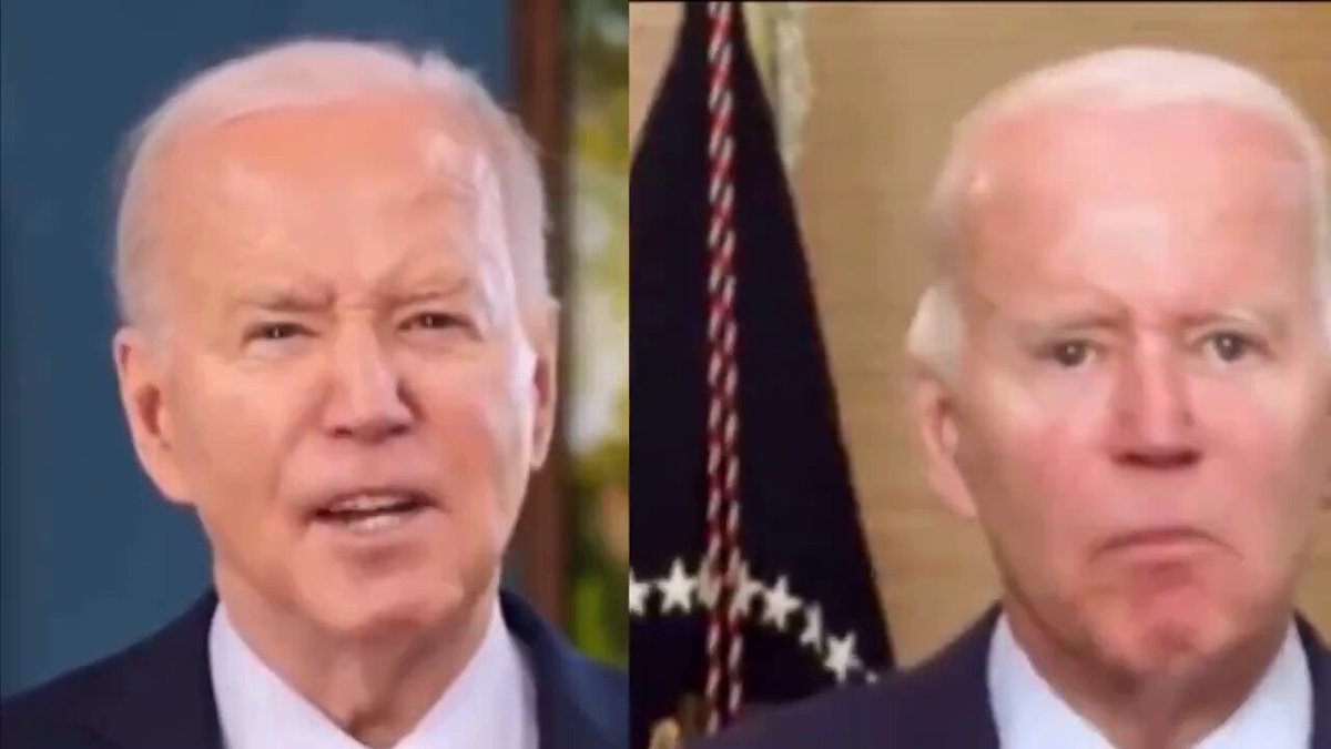 From the Epstein Files:- “Biden is a clone, he is a masked actor, we have been over this a 1000 times - the Mask Malfunctions get worse each day” Also these two clips of Joe Biden were taking a week apart - there were signs. Conspiracy theorists remained undefeated.