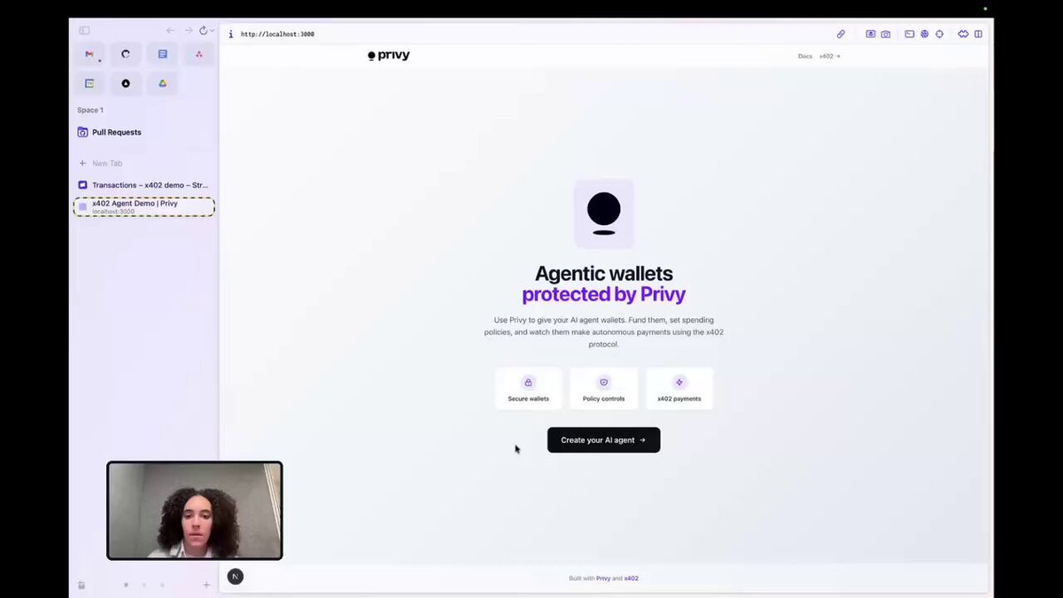 1/ Every Friday, we ship to make building on Privy better. Today: we’re showing how Privy wallets + x402 + Stripe machine payments unlock agentic commerce with any Stripe merchant. Watch the demo walkthrough and try the starter repo. Here's how ⤵️
