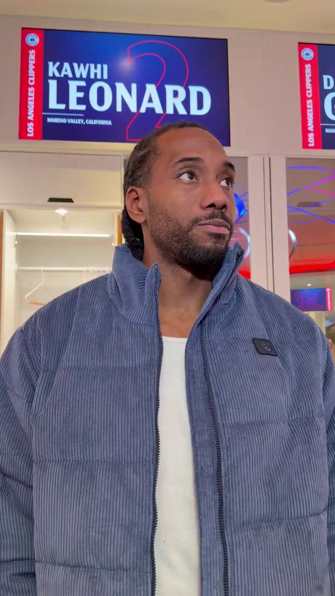 Kawhi thinks the chances of LAC contending this year are ‘over’ (via Joey Linn)