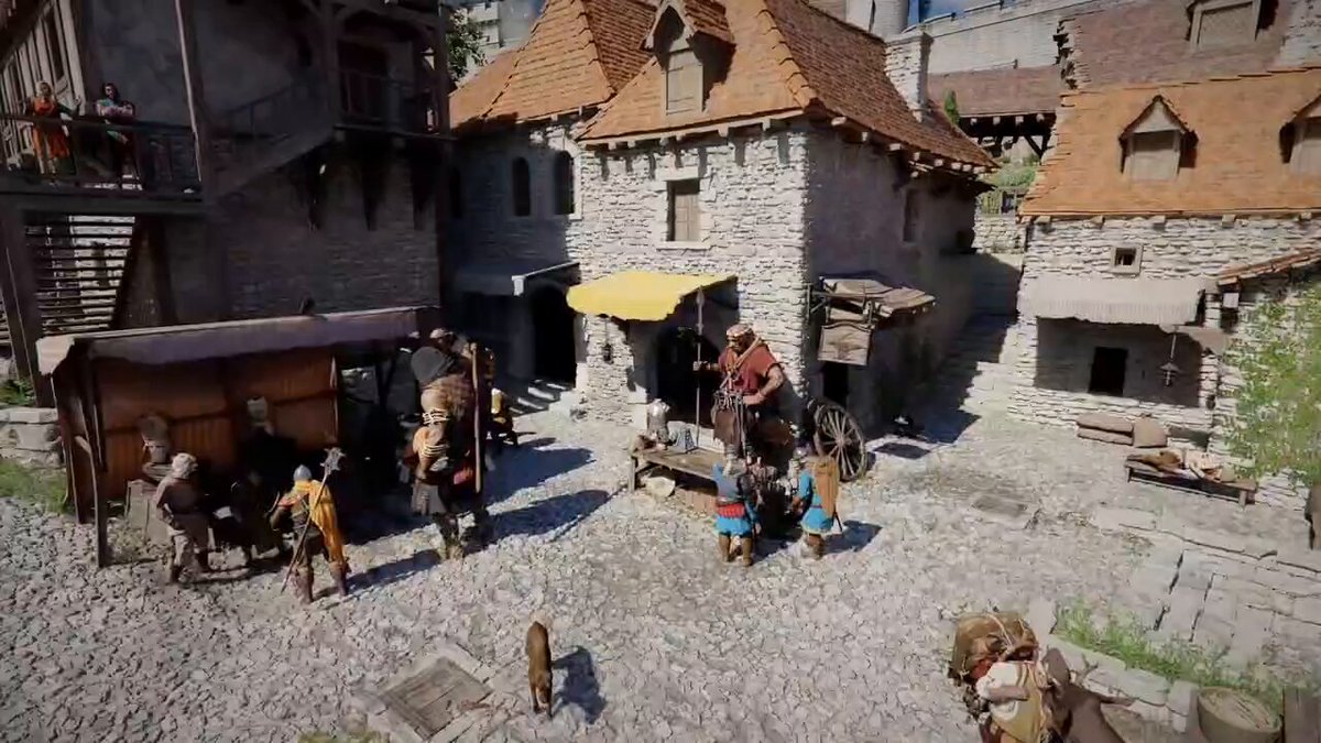 🤯🔥 El detalle más enfermo de Crimson Desert del que nadie está hablando: 🔥🎮 En el 99% de los RPGs compras una espada y simplemente desaparece del menú. Fin. 🔴OJO 🔹En Crimson Desert, si le compras la espada al herrero, el NPC reacciona: deja el mostrador, se va al yunque y se pone a forjar una nueva en tiempo real para reponer exactamente el hueco de stock que acabas de dejar. 👀 ACOJONANTE 😅 🟦 El BlackSpace Engine es pura brujería técnica. 🪄🗡️ 🤔 ¿Recordáis algún otro juego que haga esto? Más info de #CrimsonDesert aquí y en #CrimsonDesertLL #RPG #Gaming #GamingNews