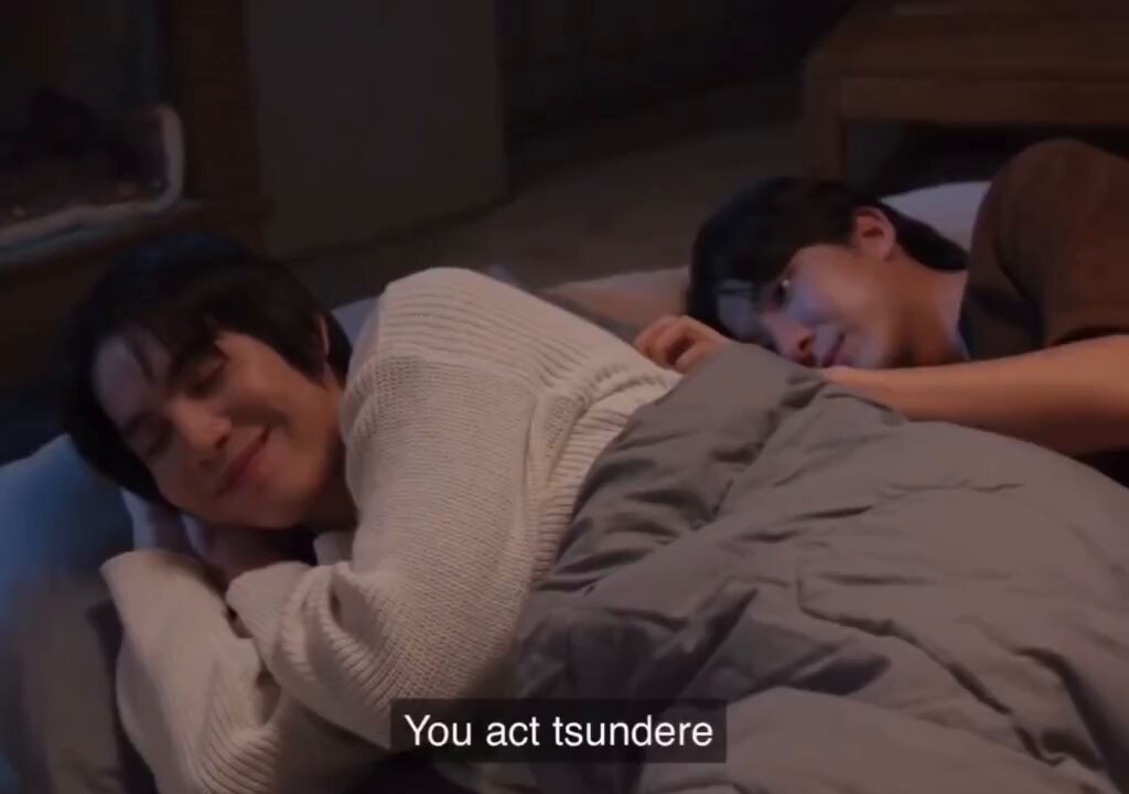 P'au complaining about firstkhaotung being firstkhaotung is hilarious 555555 "you're like newlyweds, don't use that!!!" "they don't listen, they keep flirting infront of me!!!" thirdwheeling real hard 😭