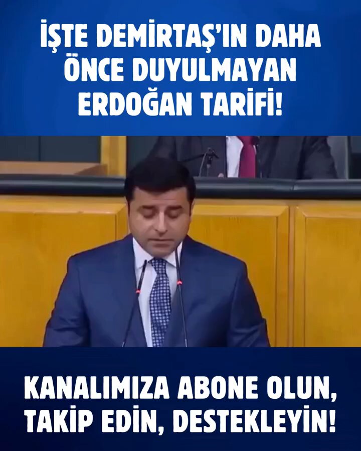 İşte Selahattin Demirtaş'ın daha önce duyulmayan Erdoğan tarifi