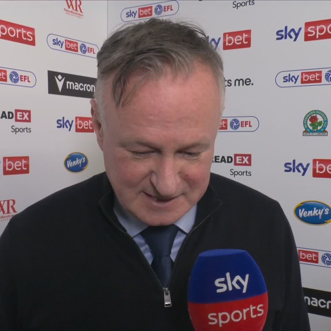 "I'm still getting to know a lot of the lads... a pretty crazy seven days!" New Blackburn Rovers boss Michael O'Neill on his first week in the job, ahead of a Lancashire derby against Preston North End! 👔