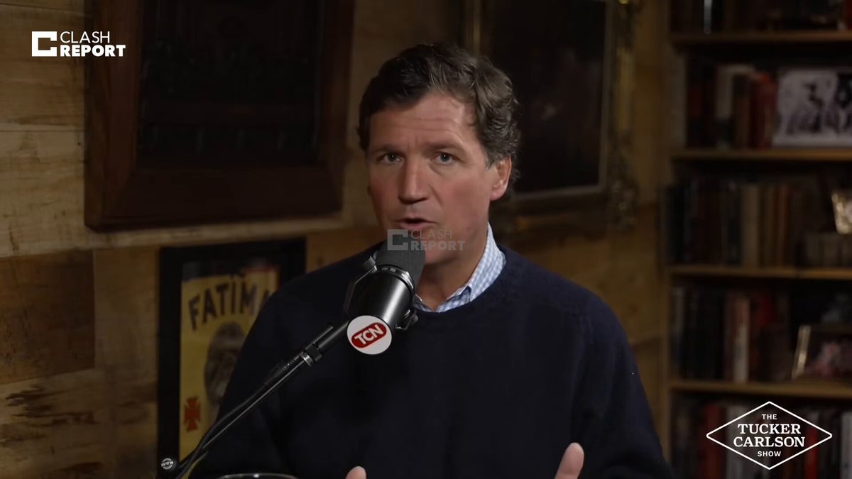 Tucker Carlson says he asked for his flight details to be shared with the Israeli military during a visit to Israel because he was worried about being mistaken for an "Iranian drone": I mean, not to be paranoid, but again, this is probably the most violent country in the world — Israel. This is also the country that bombed the USS Liberty, even though there were tremendous intercepts showing that it was an American ship.