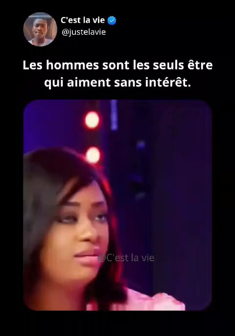 Elle a parfaitement raison 😌