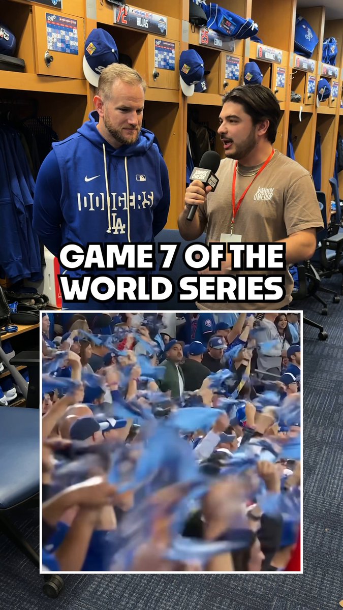 Dodgers players felt no pressure down in the 9th inning of Game Seven