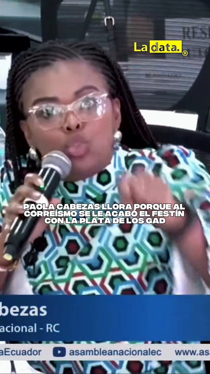 #Tendencia Paola Cabezas llora porque al correísmo se le acabó el festín con la plata de los GAD. Paola Cabezas llamó "Drácula" al Gobierno por supuestamente "succionar" fondos, pero olvidó que lo que realmente se acabó es la vaca lechera del despilfarro. A los GAD correístas les duele que les cierren el grifo de la plata que botan en burocracia en lugar de hacer las obras que el pueblo necesita. @ladataecu👈 #ladata #TendenciaPolítica #PaolaCabezas #Asamblea