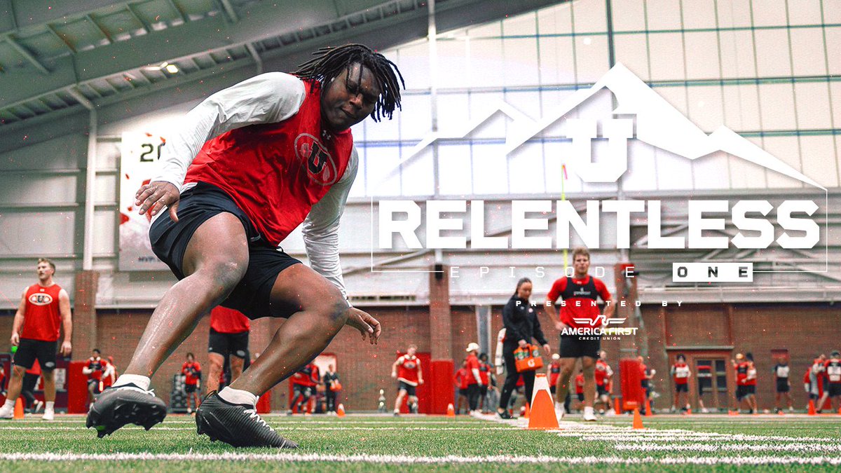 Here's your all access pass inside the Utah Football program‼️ You can watch the premiere episode of 𝐑𝐄𝐋𝐄𝐍𝐓𝐋𝐄𝐒𝐒 out now on our YouTube channel 🔗 ⬇️ 📺: