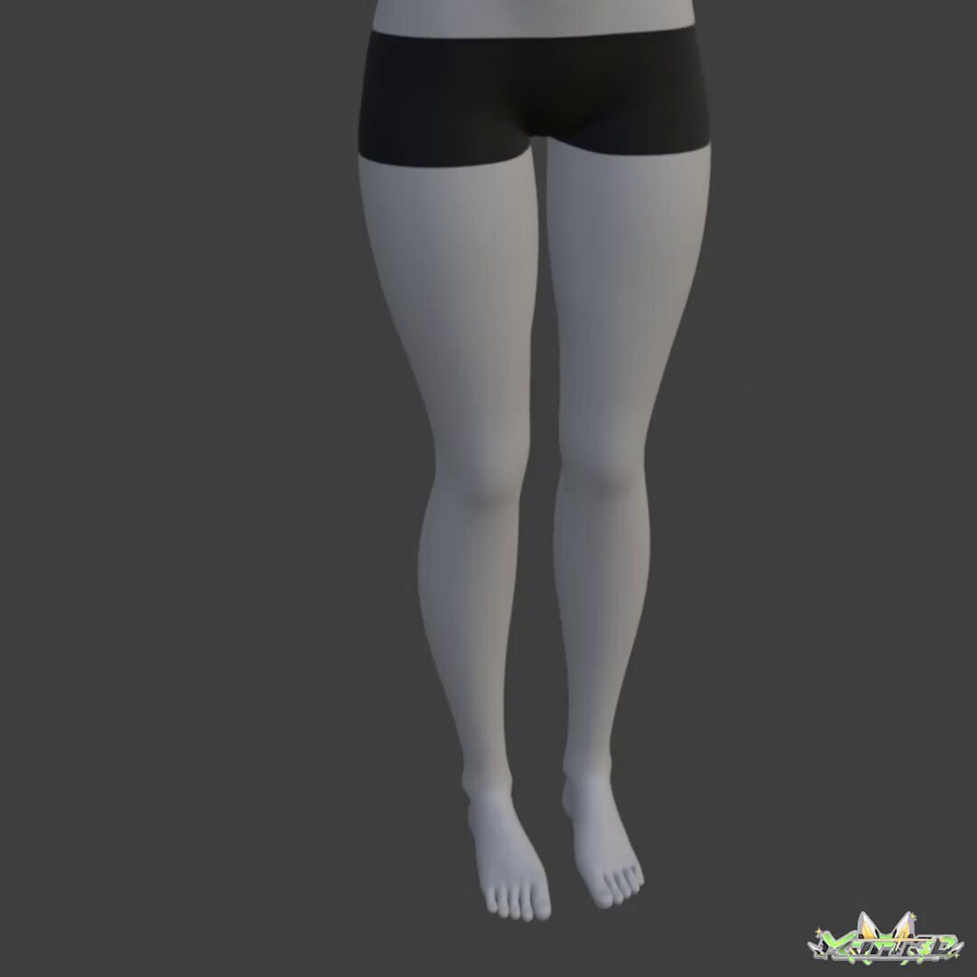 Gentle thigh and calf jiggle using only 3 bones for each leg 💫 This practice base will be available tommorrow!!!